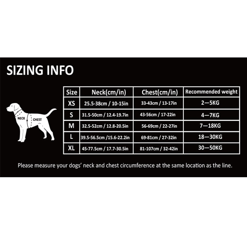 Dog Reflective Nylon Harness - Fur Baby Finds