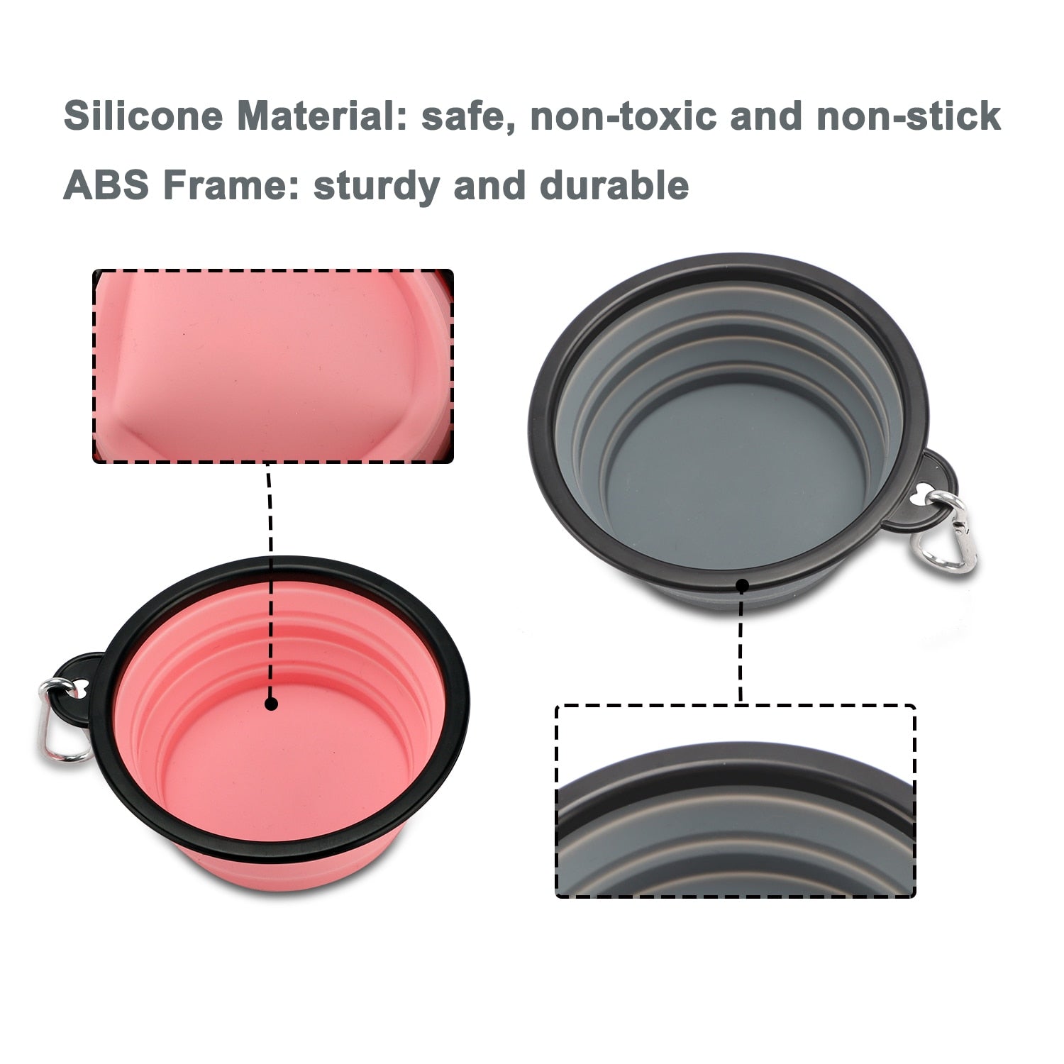Collapsible Dog Bowl - Fur Baby Finds